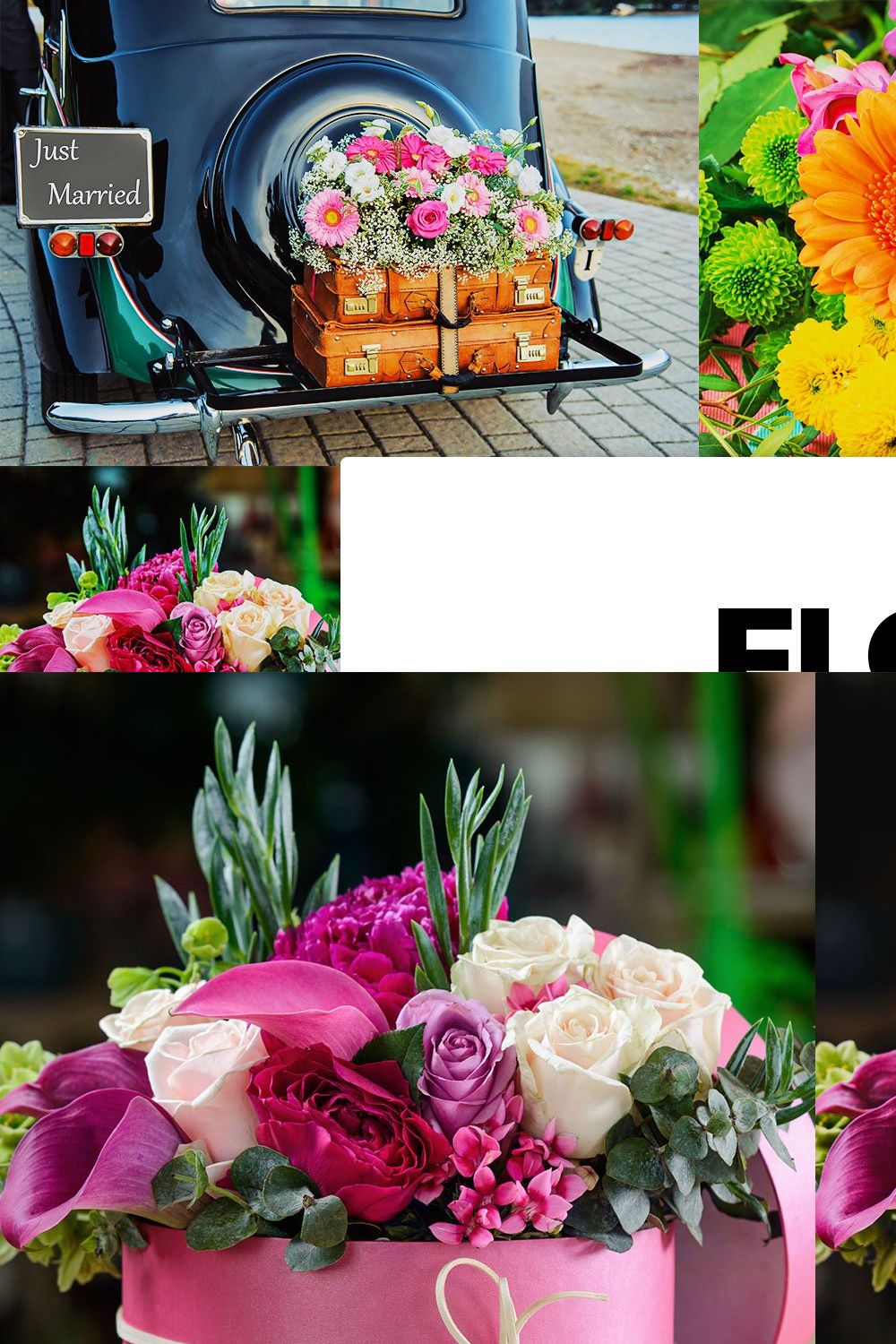 20 Flowers Lightroom Presets & LUTs pinterest preview image.