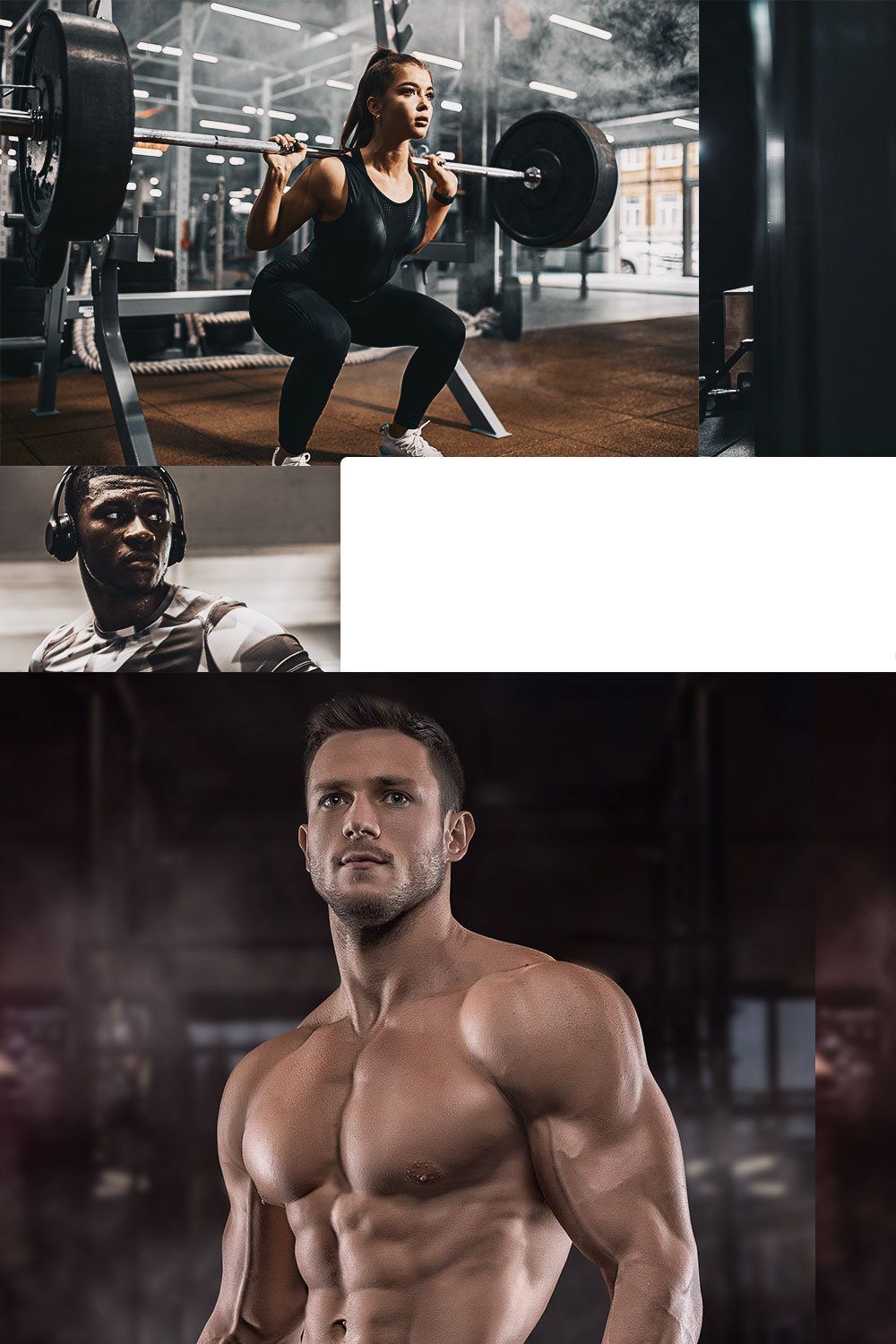 20 Gym Lightroom Presets & LUTs pinterest preview image.