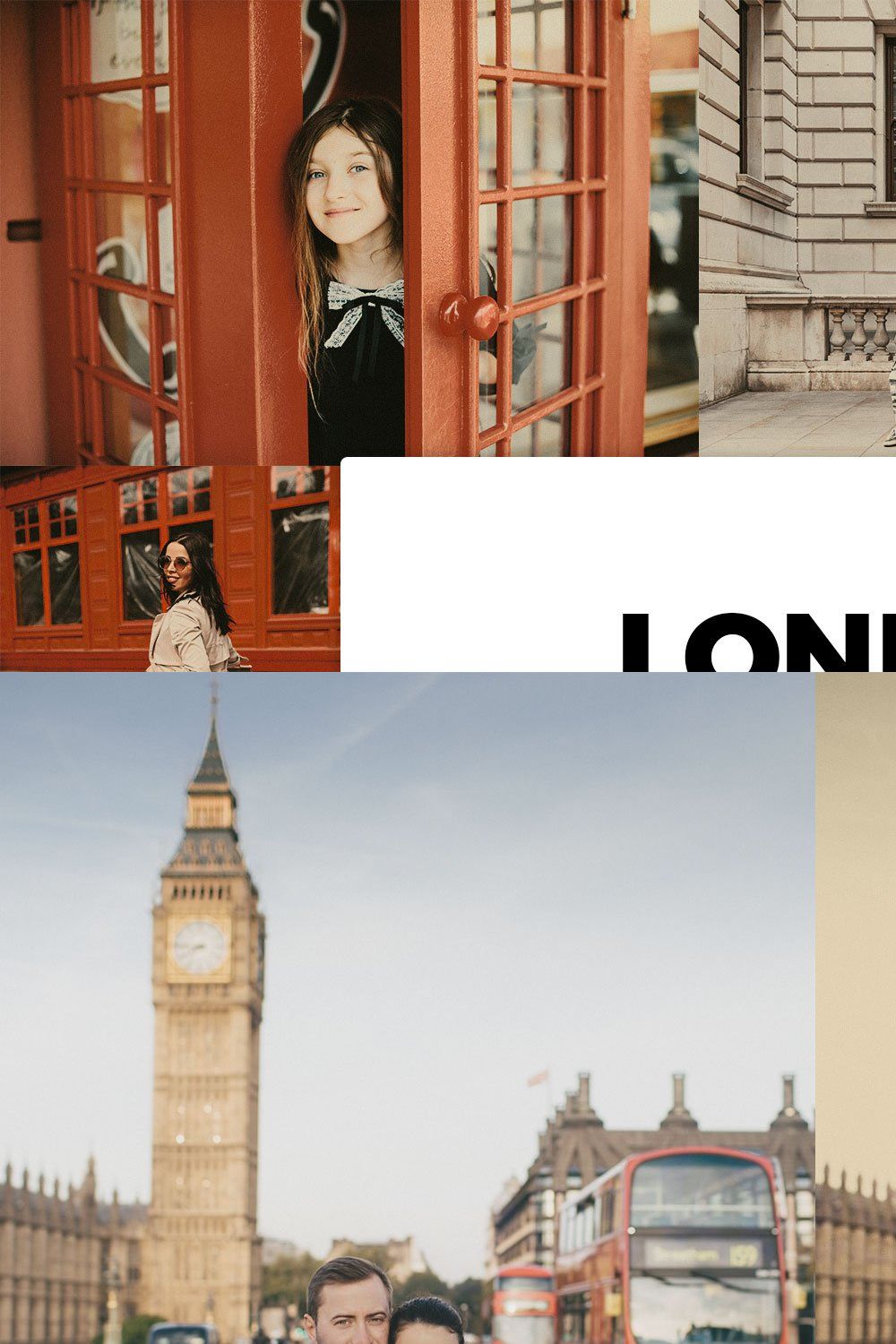 20 London Film Lightroom Presets pinterest preview image.