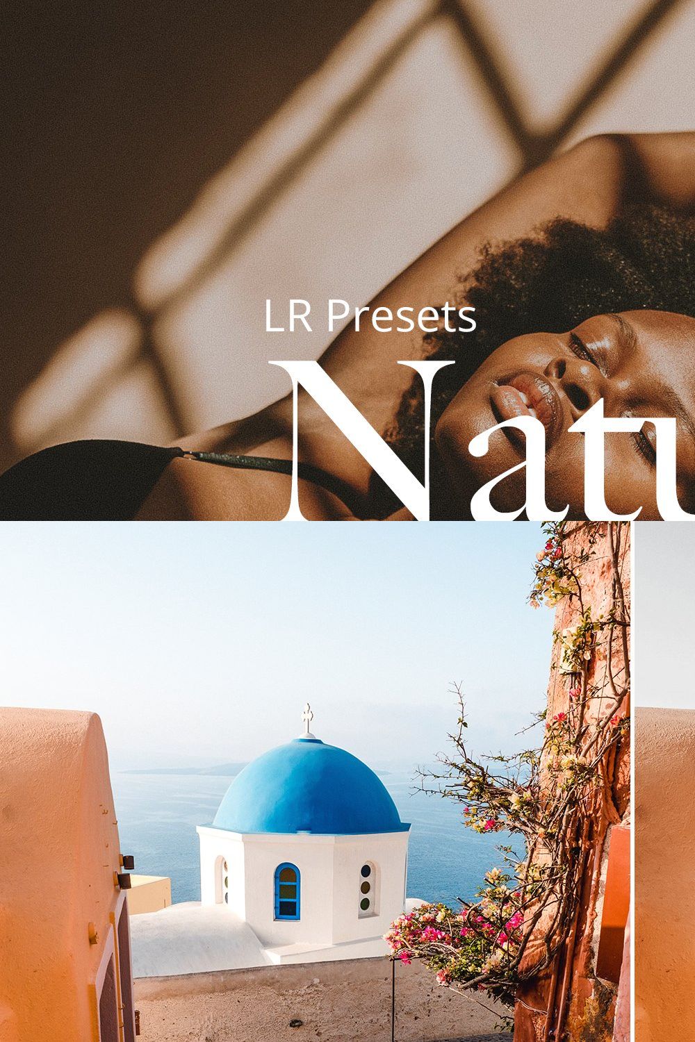20 Natural Lightroom Presets pinterest preview image.