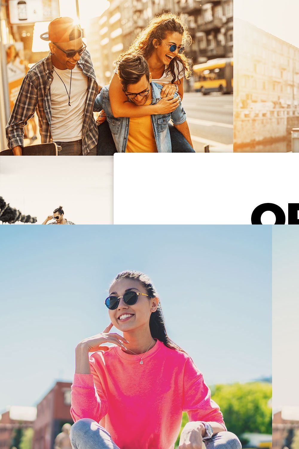 20 Orange Lightroom Presets & LUTs pinterest preview image.