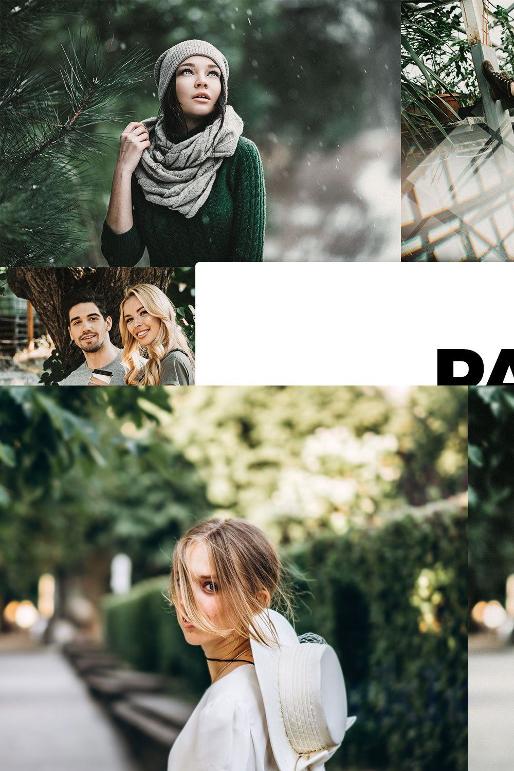 20 Pandan Lightroom Presets & LUTs pinterest preview image.