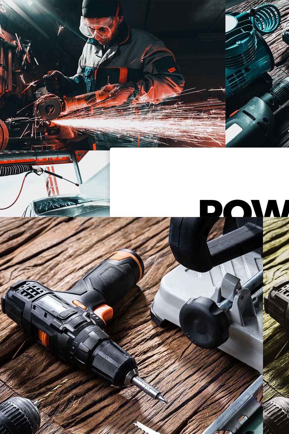 20 Power Tools Lightroom Presets pinterest preview image.