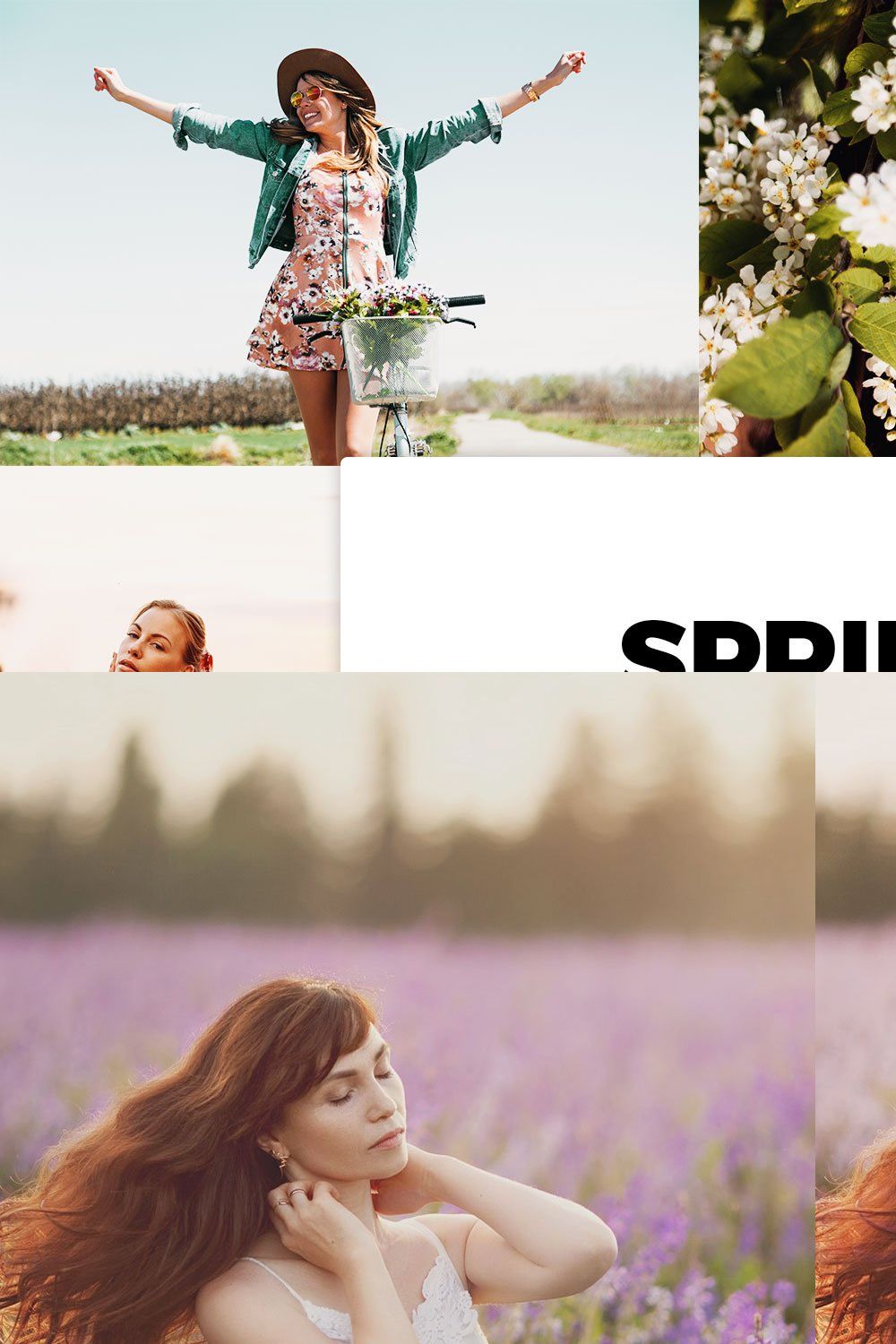 20 Spring Bright Lightroom Presets pinterest preview image.