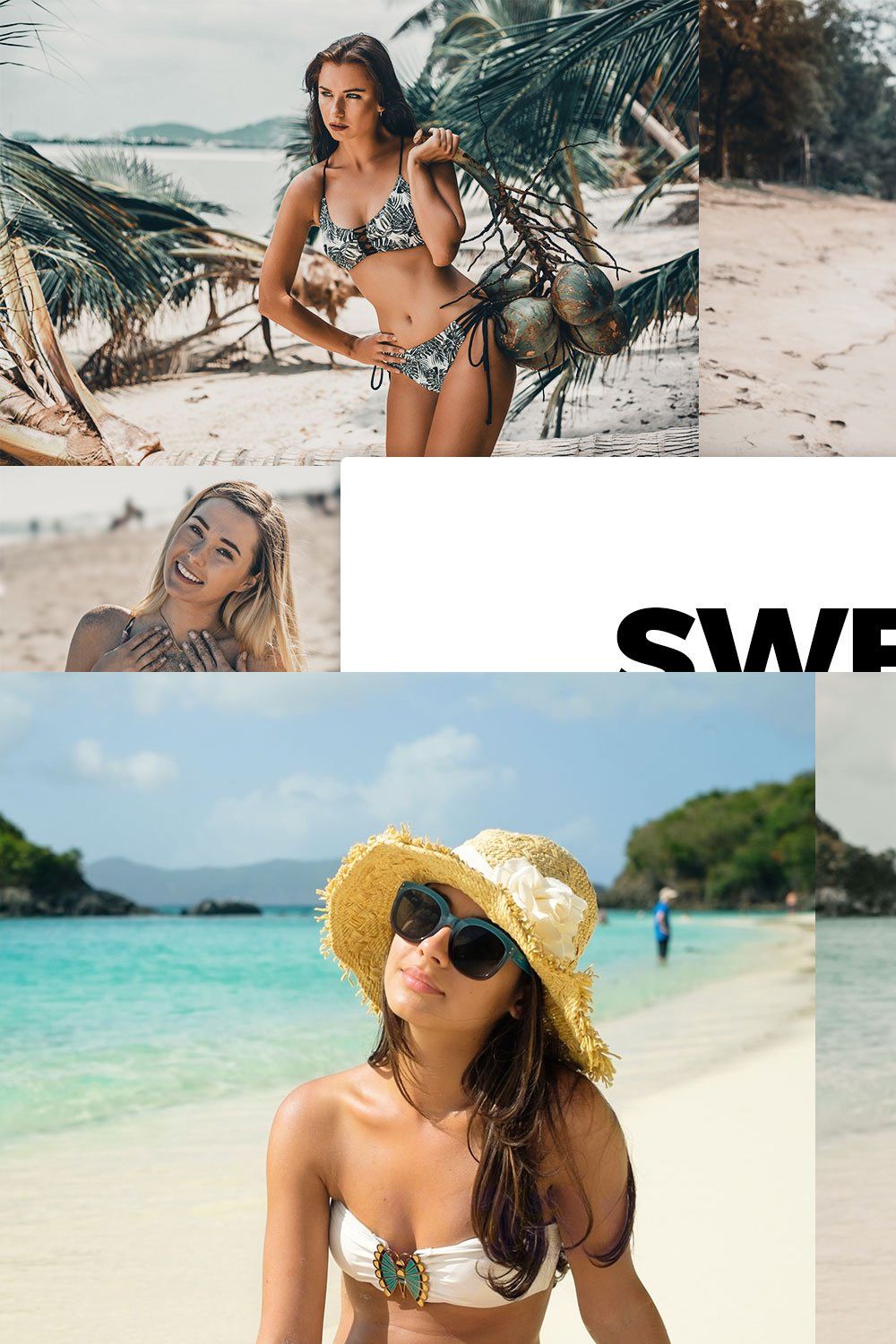 20 Sweet Mint Lightroom Presets LUTs pinterest preview image.