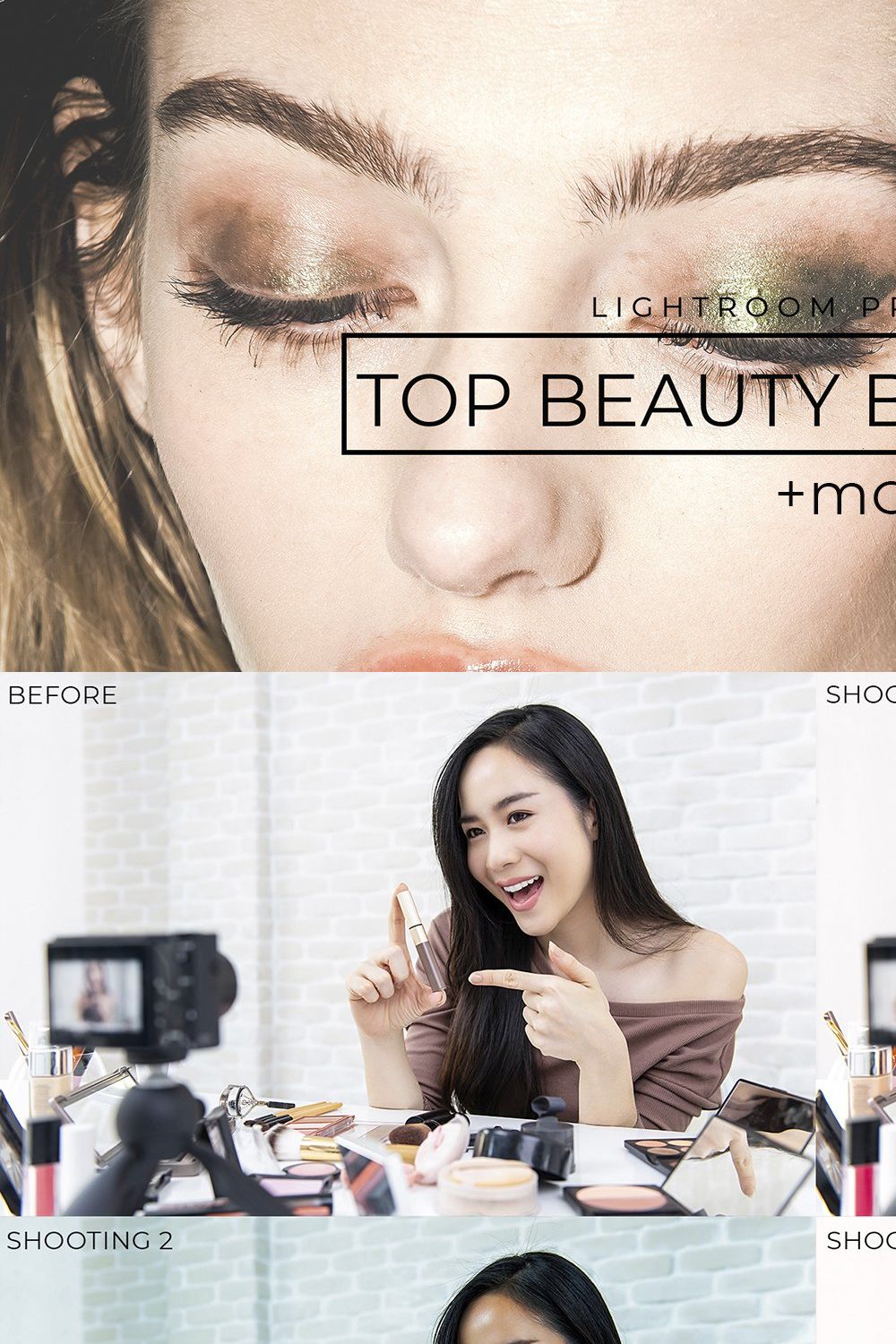 20 TopBeautyBlogger LightroomPresets pinterest preview image.