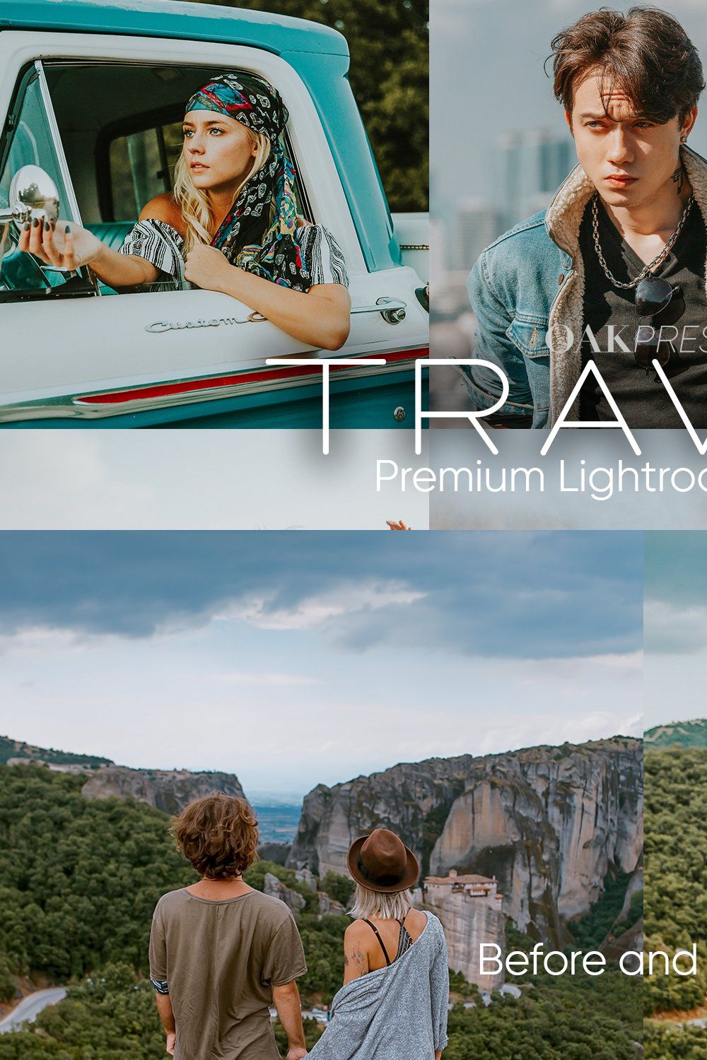 20 Travel Lightroom Presets pinterest preview image.