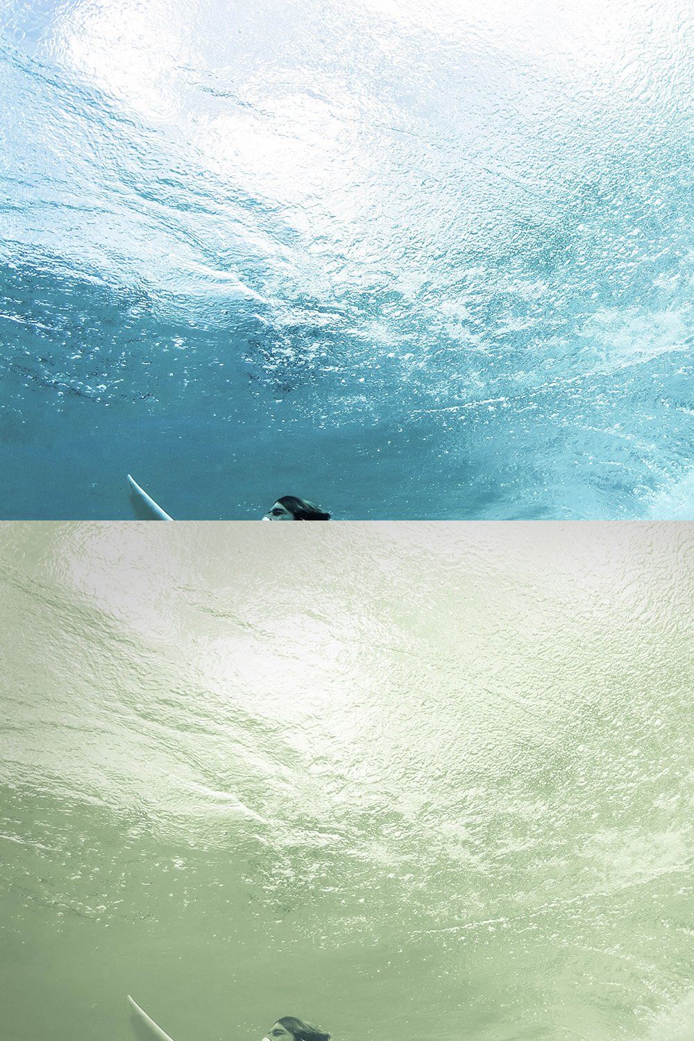 20 Underwater Presets for Lightroom pinterest preview image.