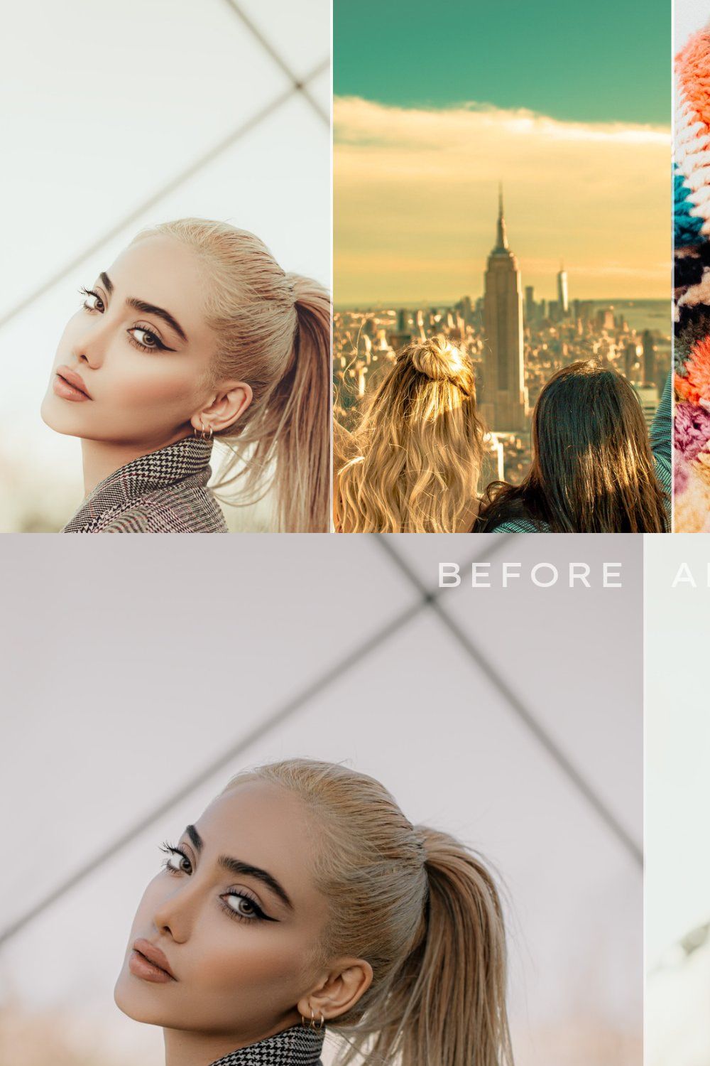 200 Cinema Lightroom Presets Bundle pinterest preview image.