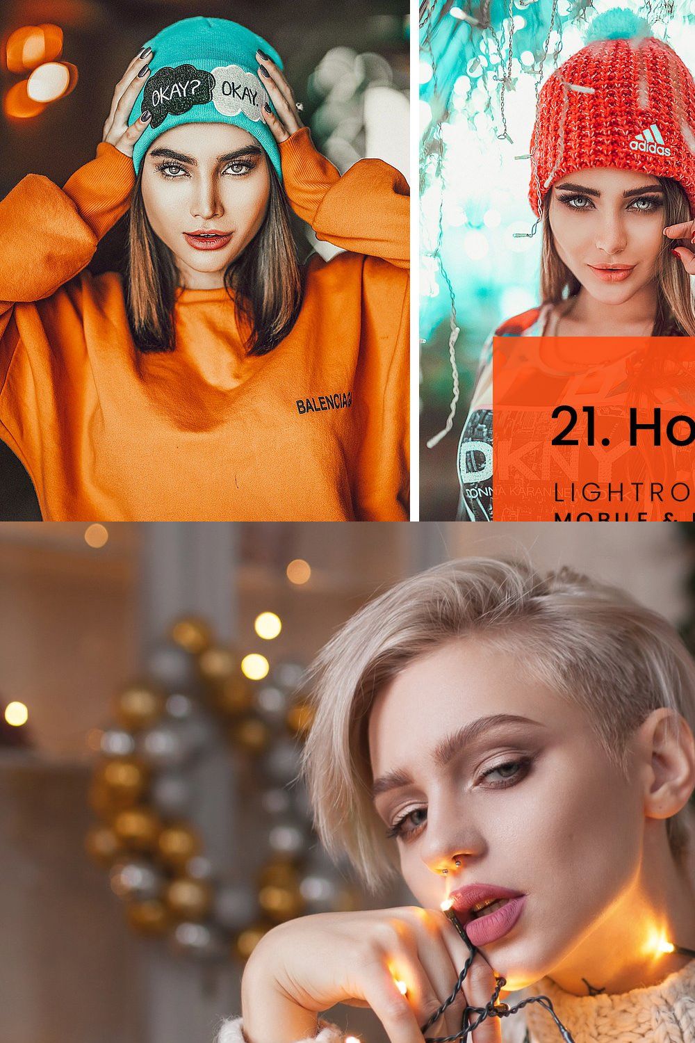 21. Hot Colors Presets pinterest preview image.