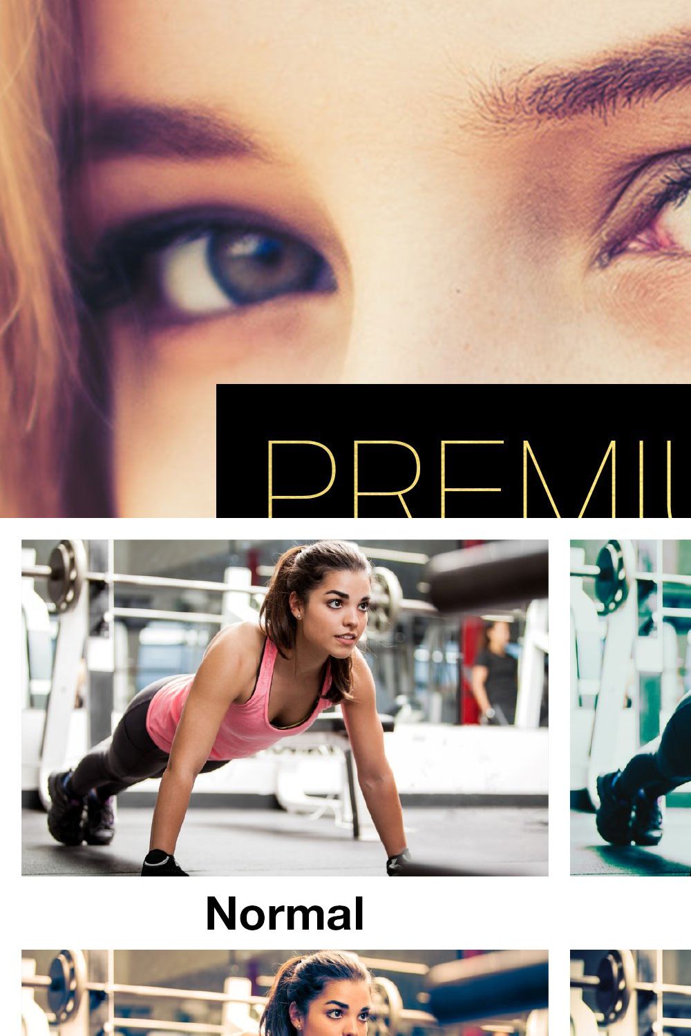 23 Premium Lightroom Presets (Vol 1) pinterest preview image.