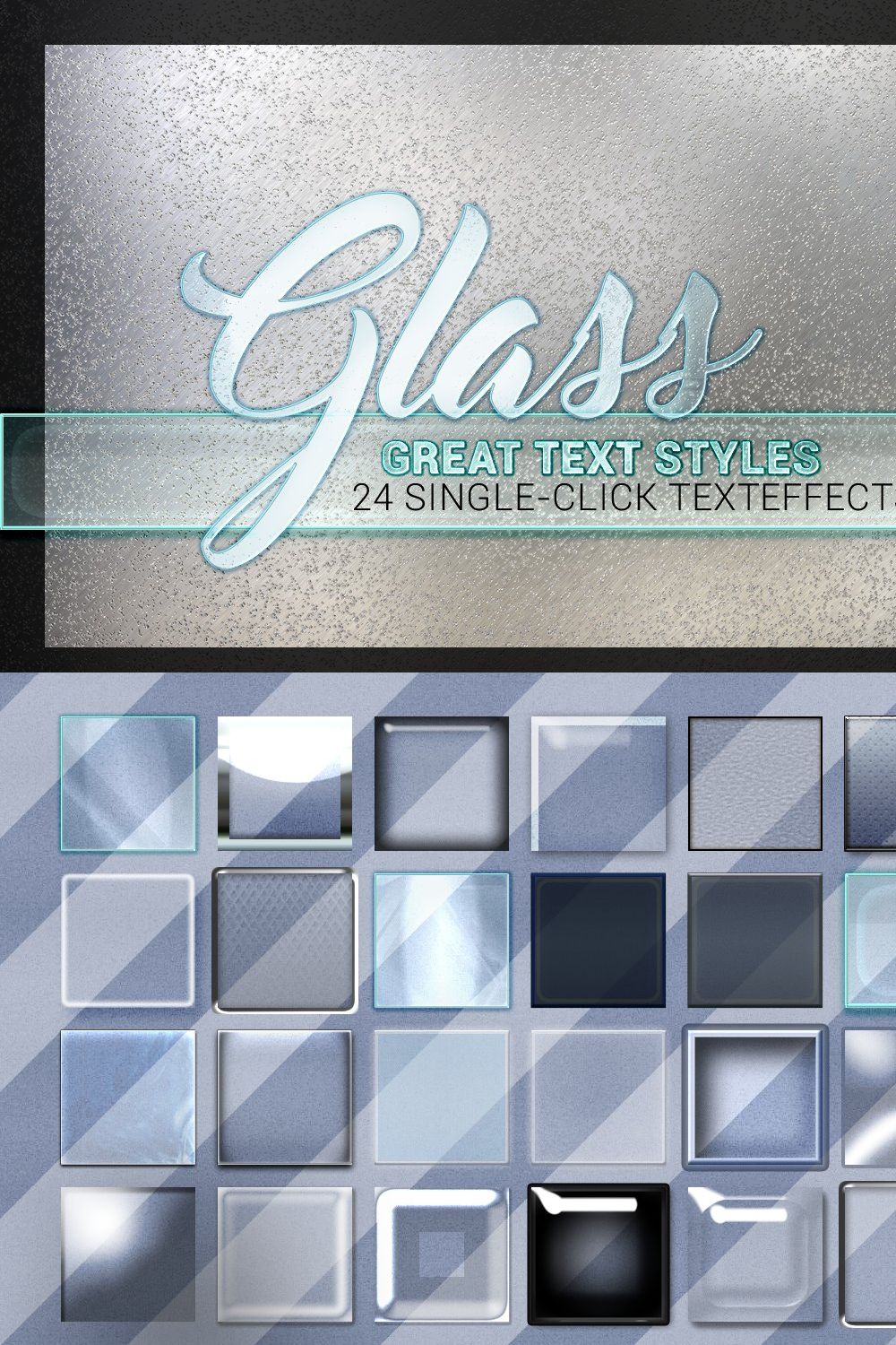 24 Styles - Glass Collection pinterest preview image.