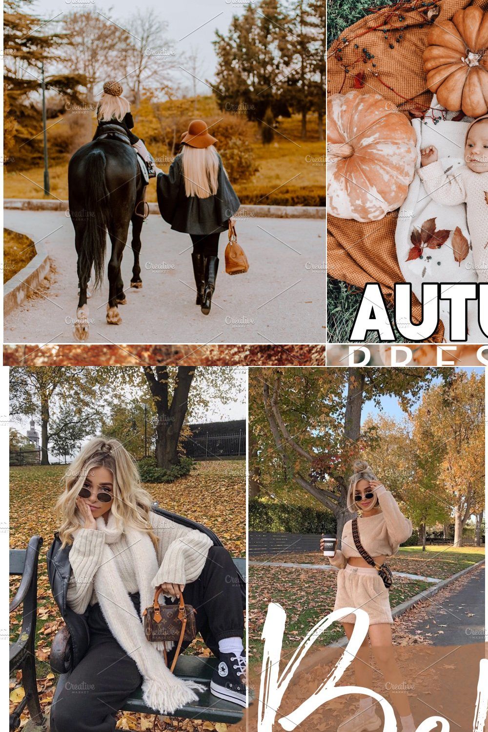 25 AUTUMN LIGHTROOM PRESETS pinterest preview image.