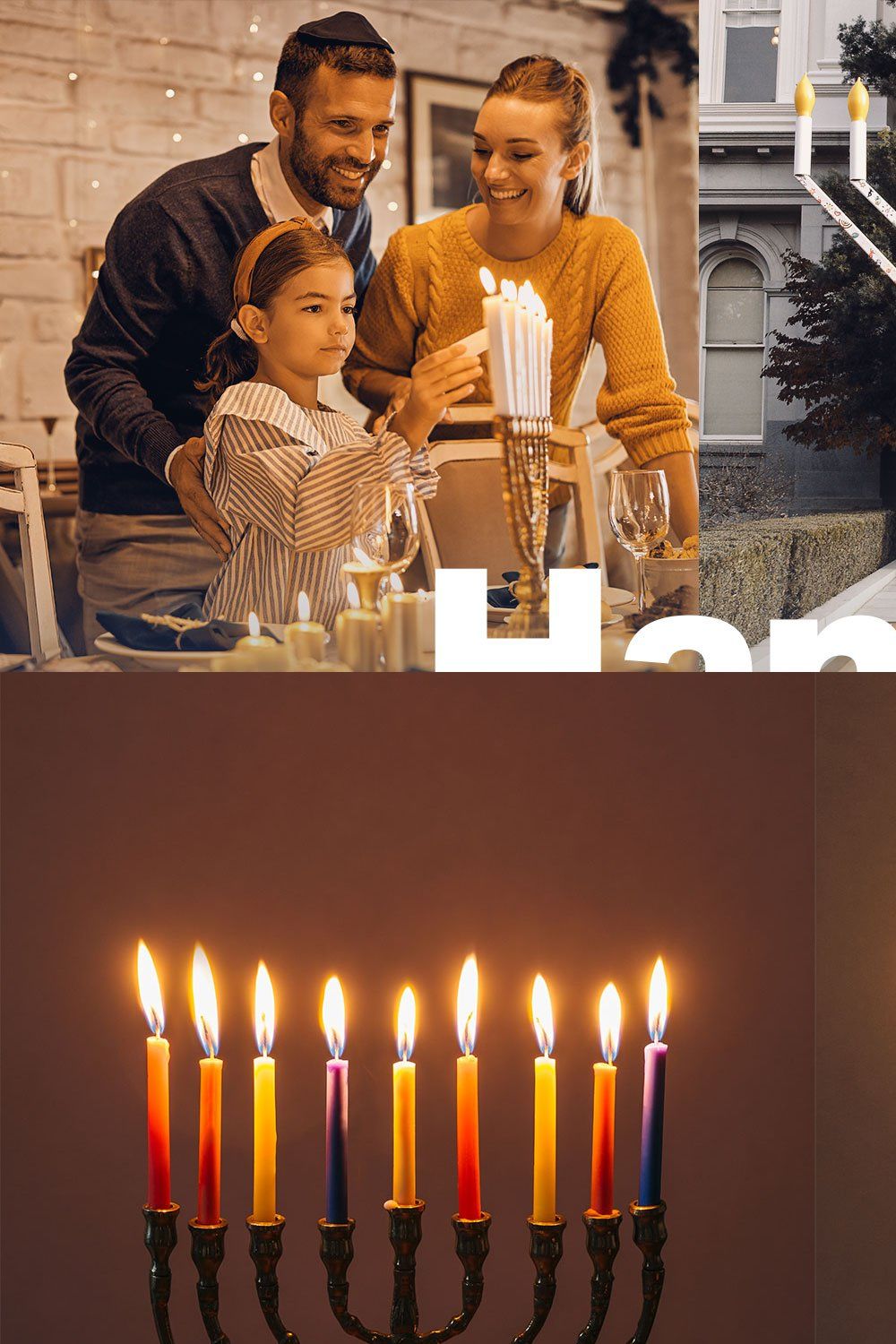 25 Hanukkah Lightroom Presets LUTs pinterest preview image.