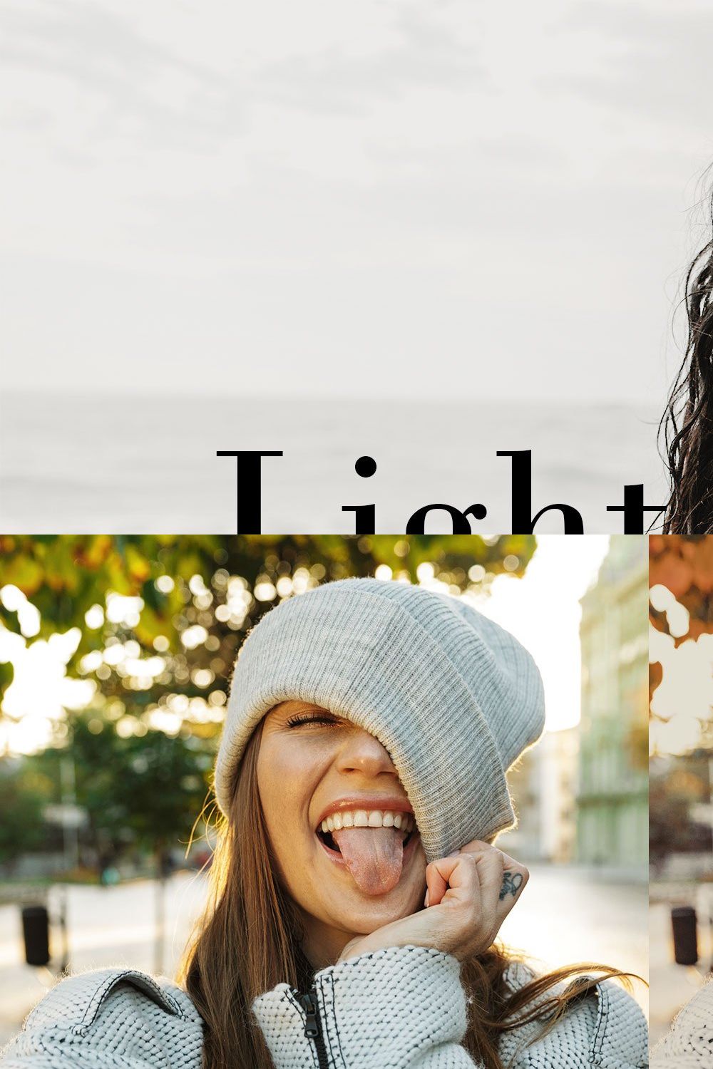 25 Light and Bright Lightroom Preset pinterest preview image.