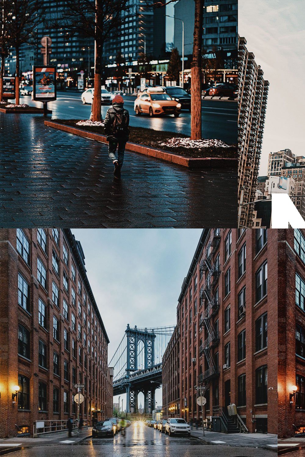 25 NYC Lightroom Presets and LUTs pinterest preview image.