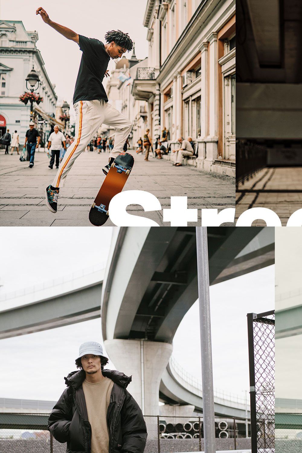 25 Street Style Lightroom Presets an pinterest preview image.