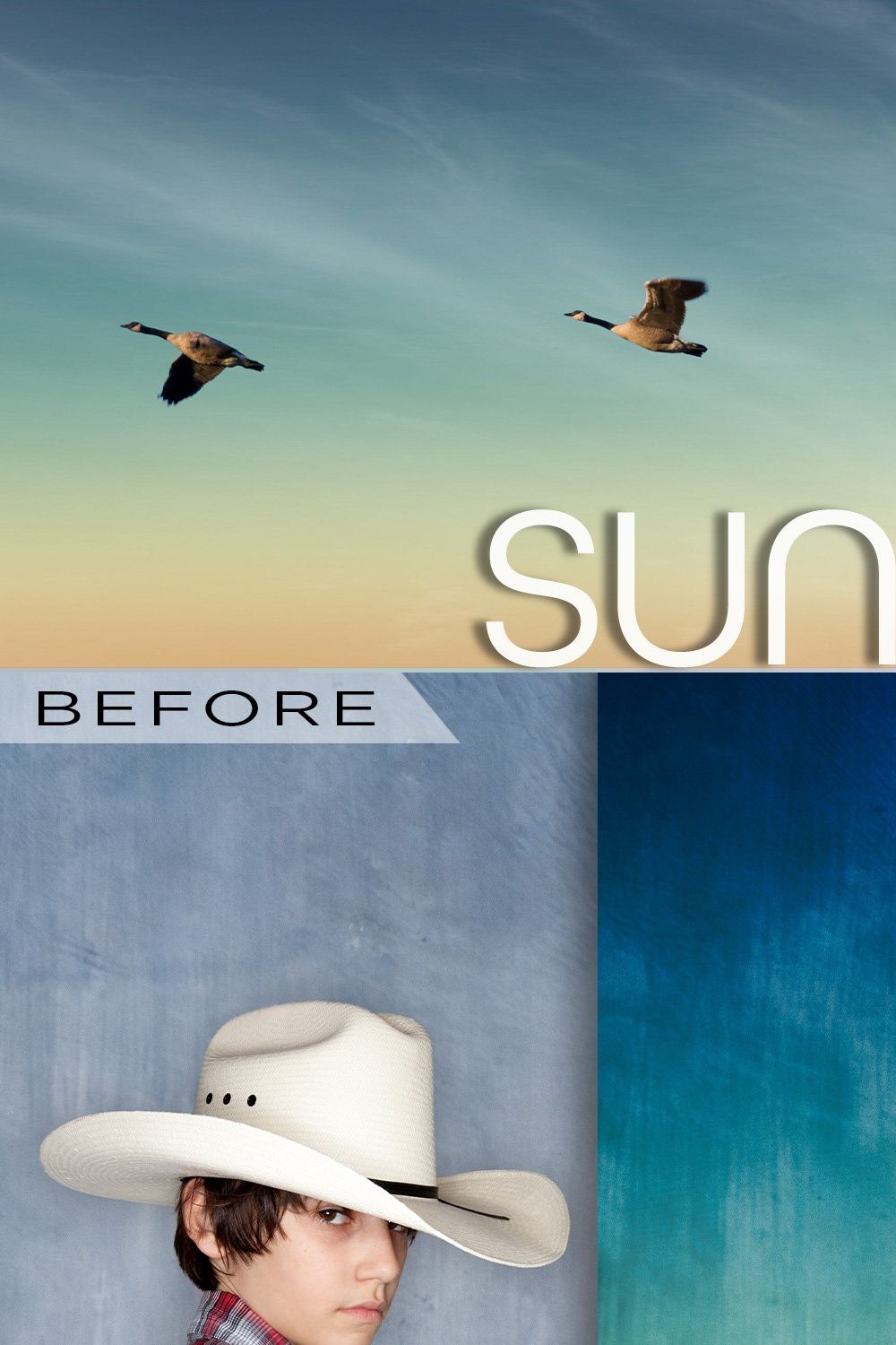 25 Sunset Sky Composite Backdrops pinterest preview image.