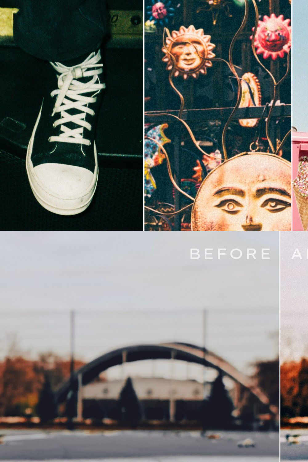 252 Premium Color Lightroom Presets pinterest preview image.