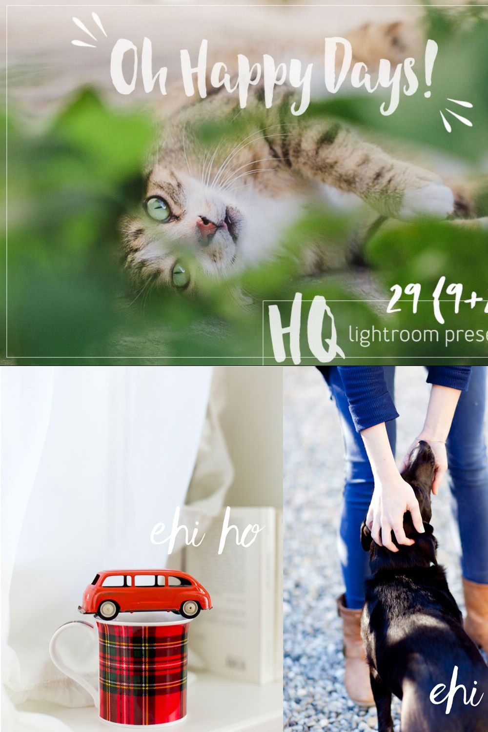 29 Lightroom Presets OH HAPPY DAYS! pinterest preview image.