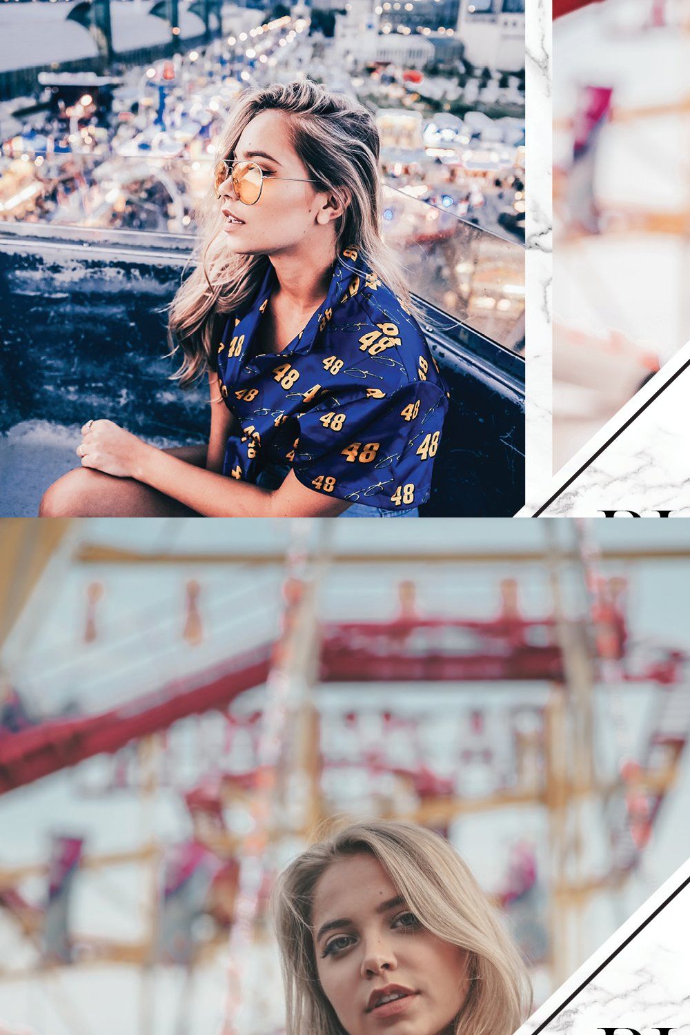 3 Bloggers Presets pinterest preview image.