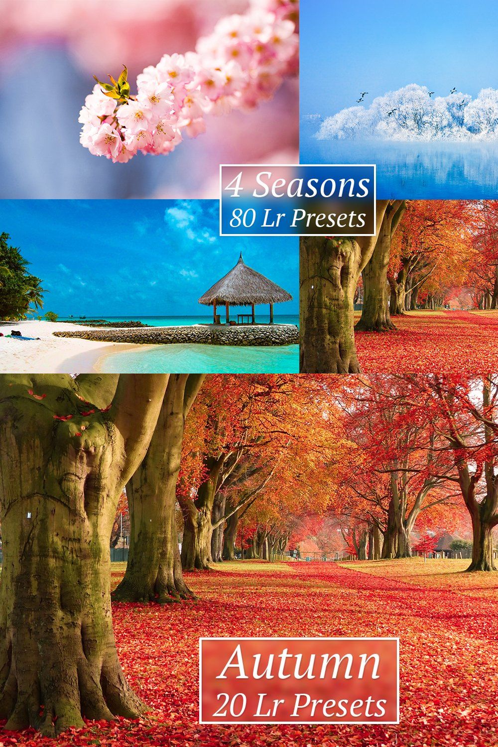 [30% OFF] 4 Seasons Lr Presets pinterest preview image.