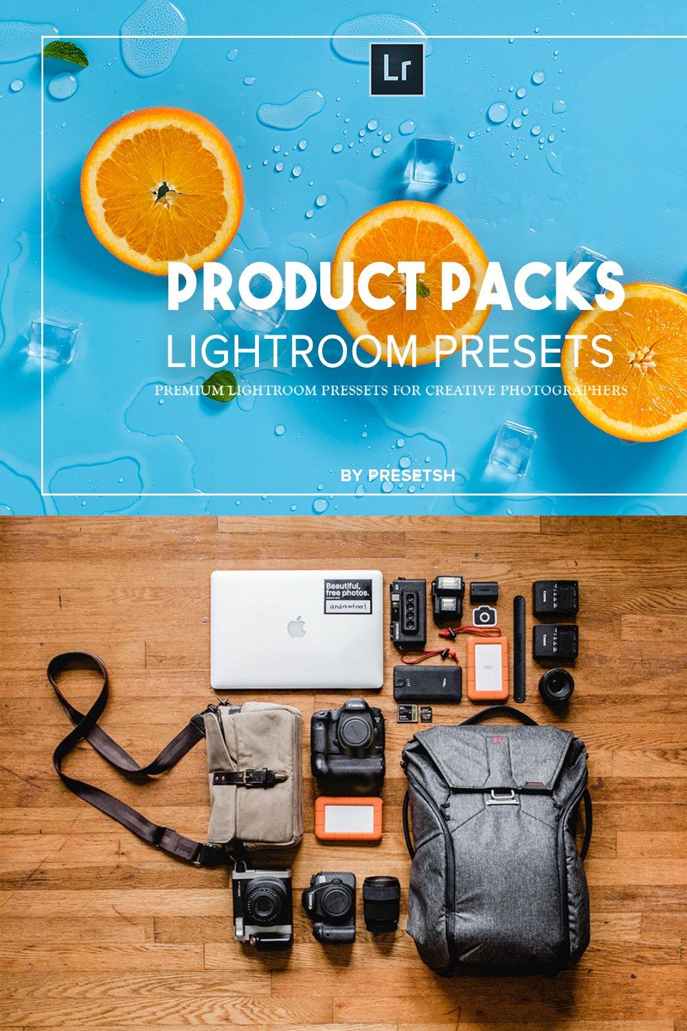 30 Product Photography Lr Presets pinterest preview image.