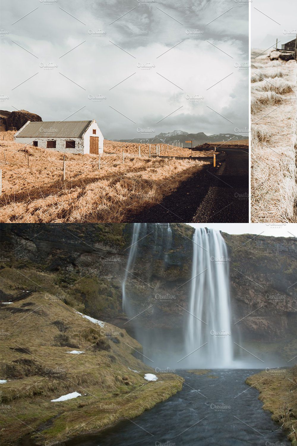 30 x Lightroom Presets, Iceland pinterest preview image.