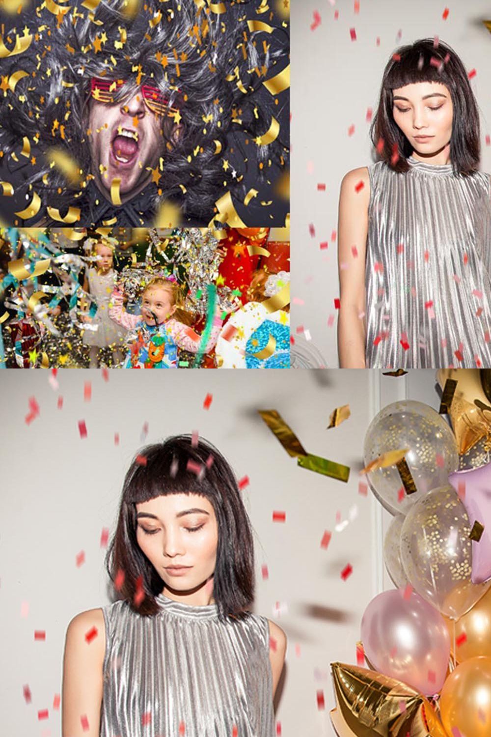 32 Confetti Photo Overlay pinterest preview image.