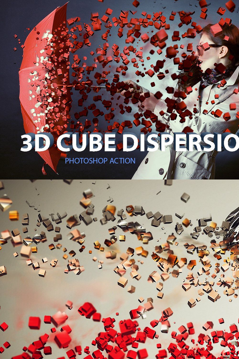 3D Cube Dispersion pinterest preview image.