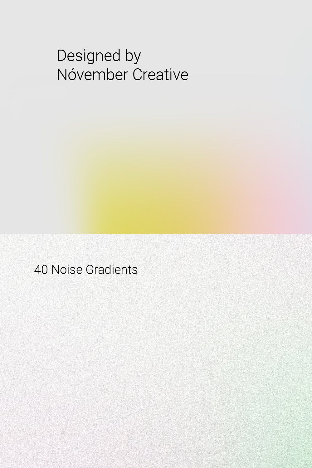 40 Gradient Backgrounds pinterest preview image.