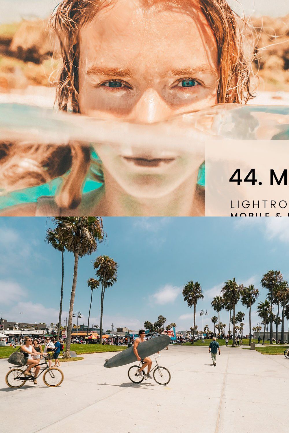 44. Mobile Beach Presets pinterest preview image.