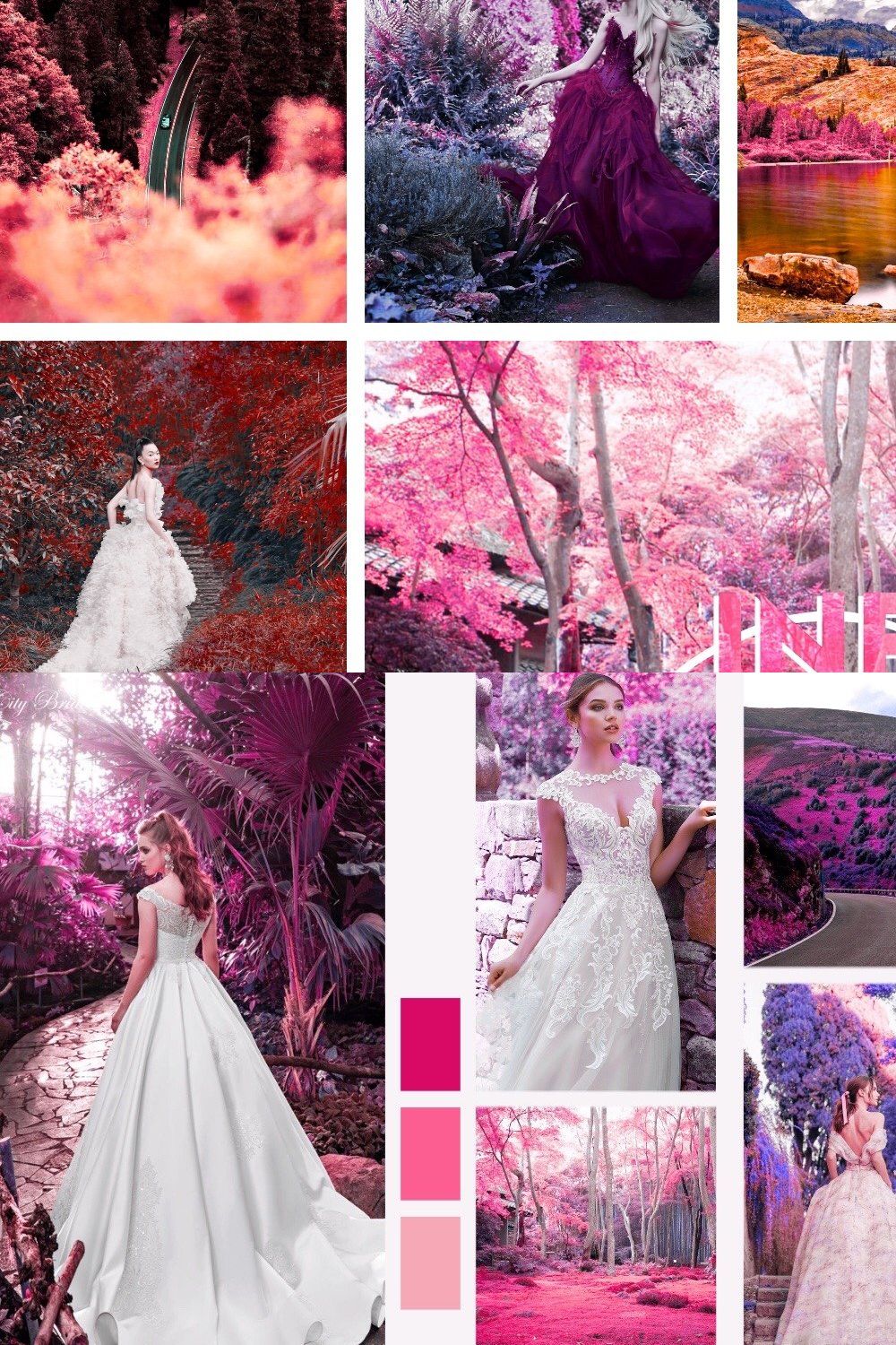 454 Infrared Fantasy Pro LUTs pinterest preview image.