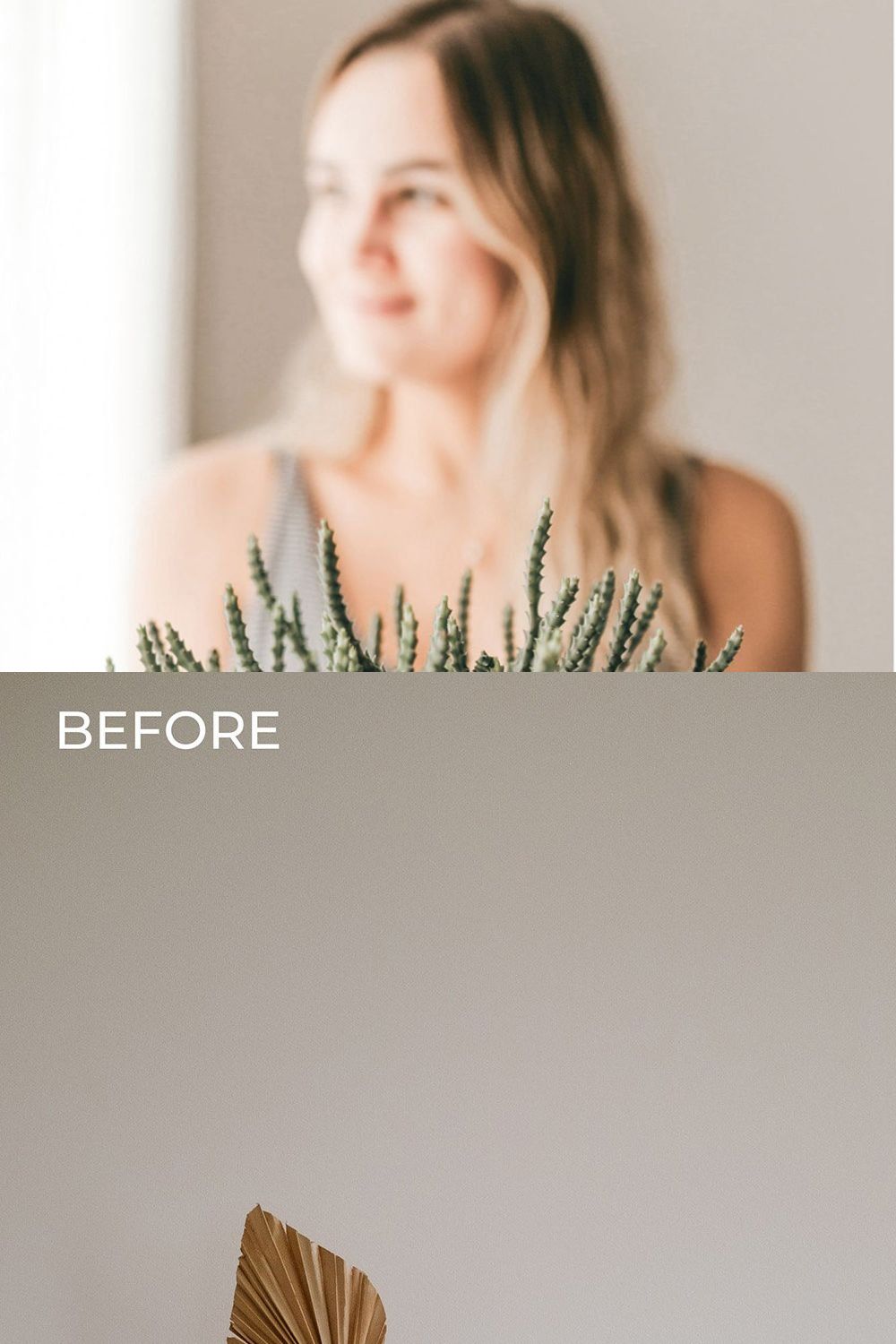 5 BOHO ORGANIC LIGHTROOM PRESETS pinterest preview image.