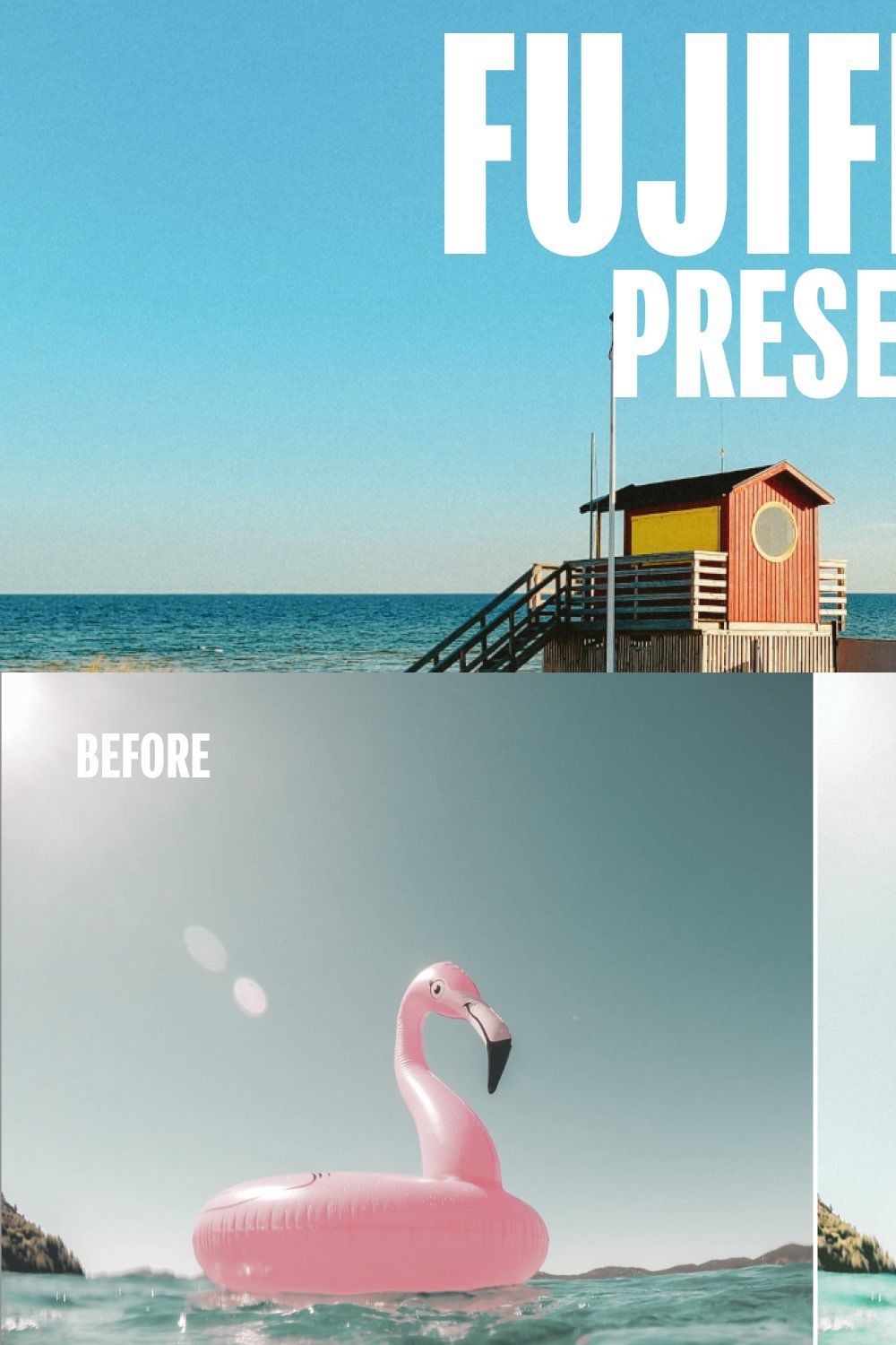 5 Fujifilm Mobile and Desktop PRESET pinterest preview image.