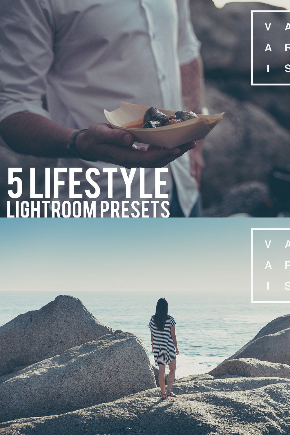 5 Lifestyle Lightroom Presets pinterest preview image.