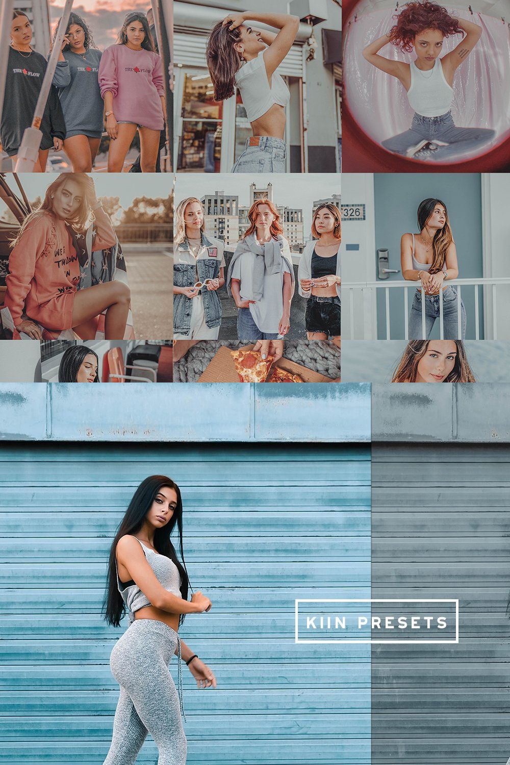 5 LUNA LIGHTROOM MOBILE PRESETS pinterest preview image.