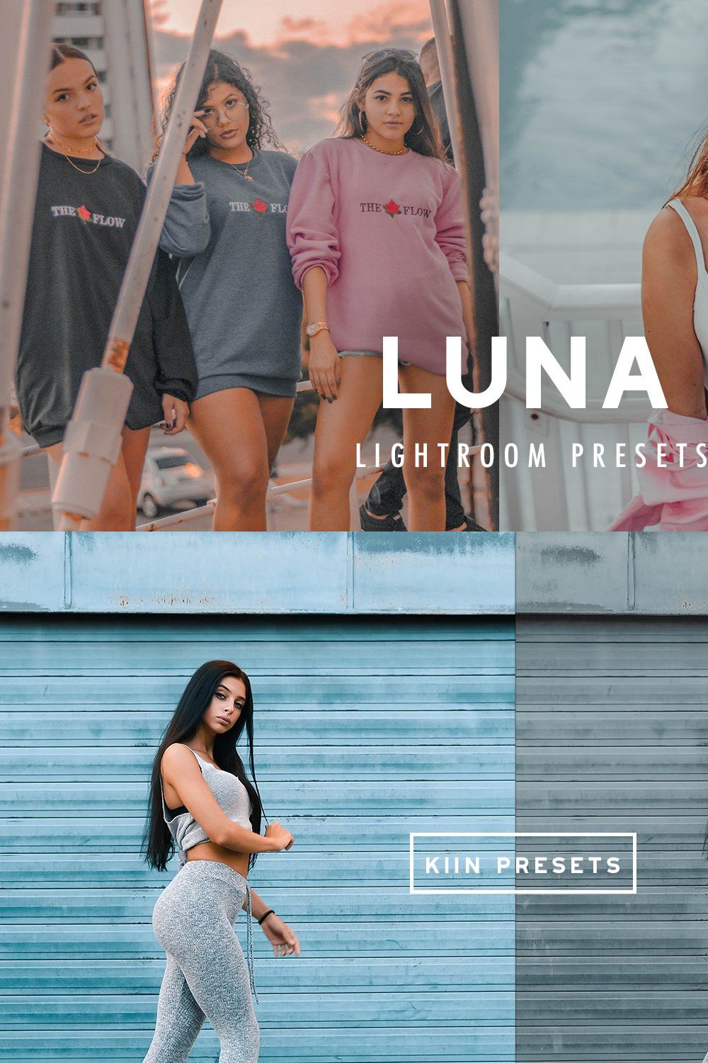 5 LUNA LIGHTROOM PRESET pinterest preview image.