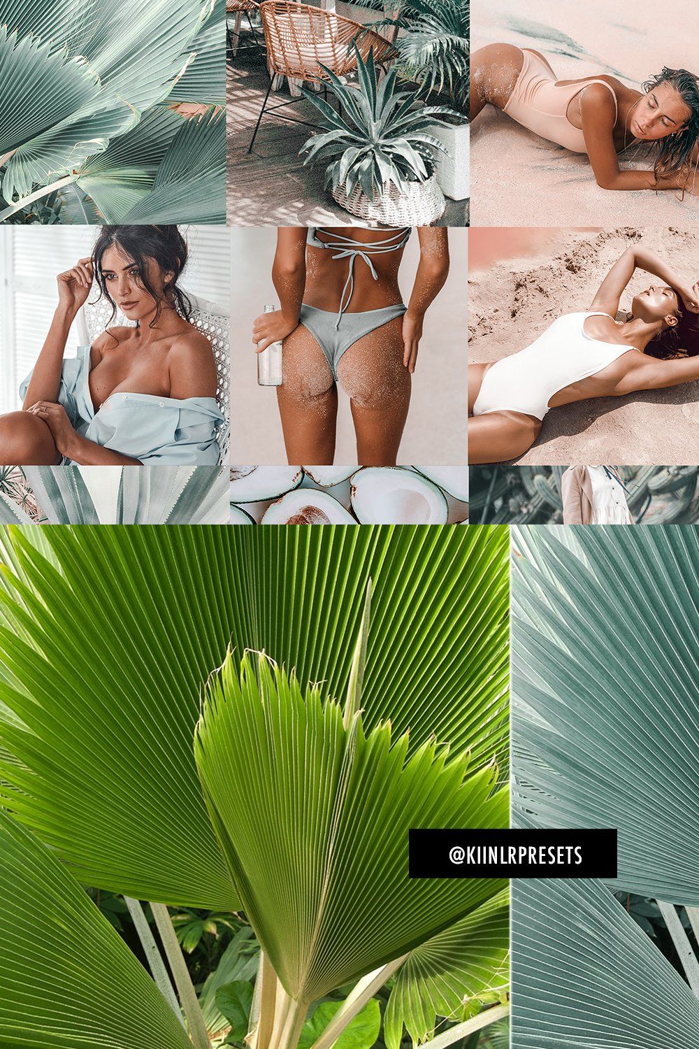 5 MALIBU LIGHTROOM MOBILE PRESETS pinterest preview image.