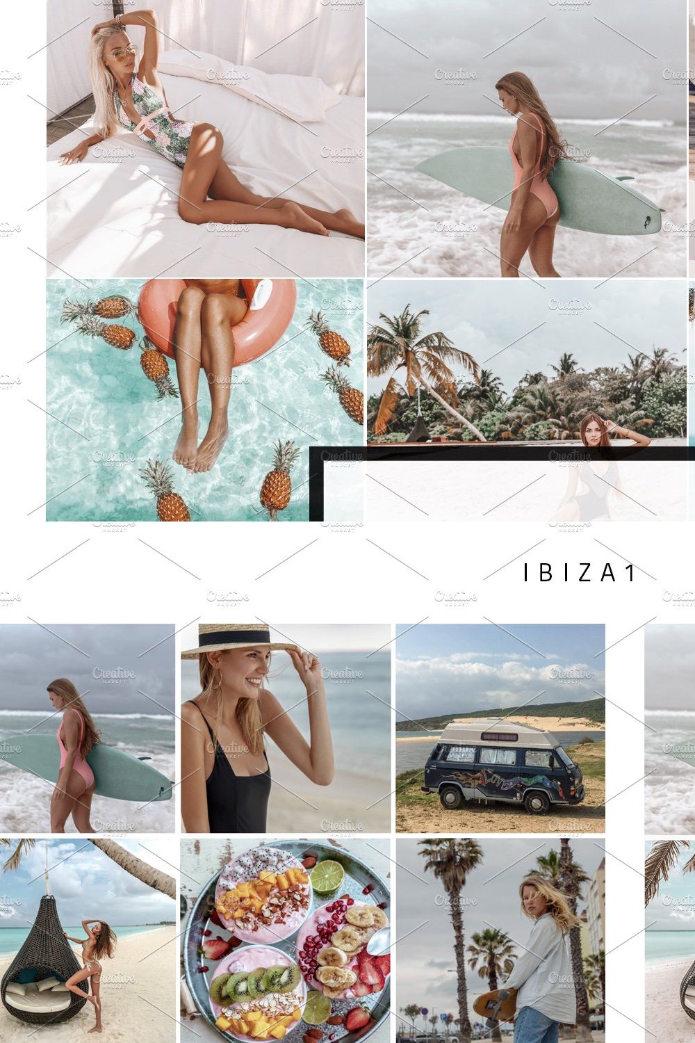 5 Mobile Presets IBIZA pinterest preview image.