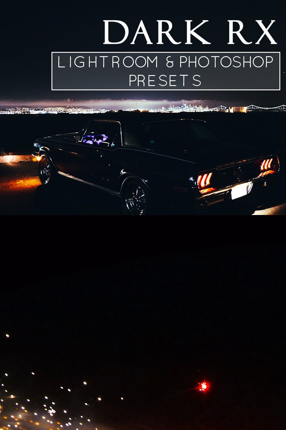 5 Night Time Urban Lr & Ps Presets pinterest preview image.