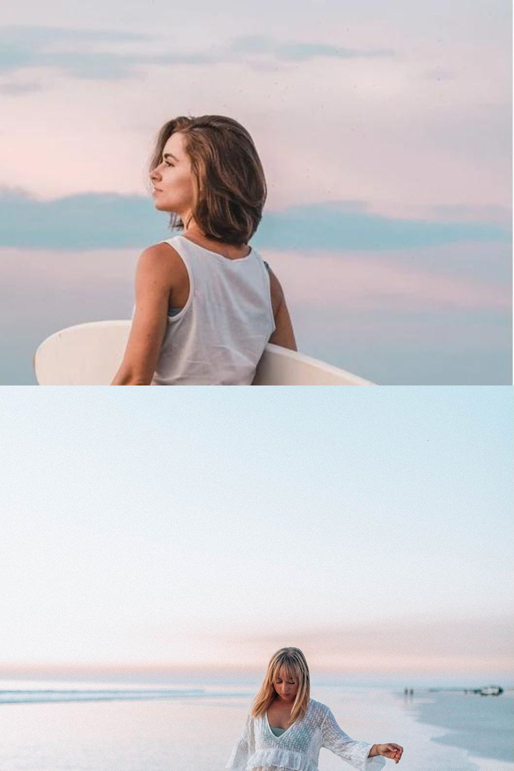 5 PINK MOBILE LIGHTROOM PRESETS pinterest preview image.