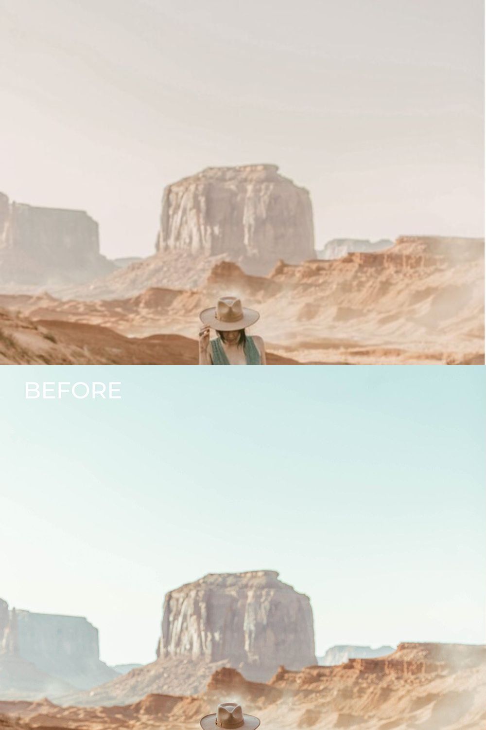 5 SAGE LIGHTROOM PRESETS pinterest preview image.