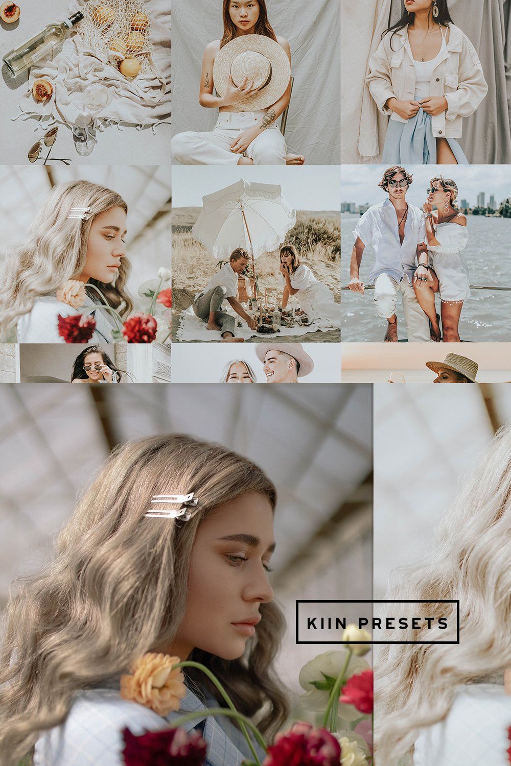 5 SOFT LIGHTROOM MOBILE PRESETS pinterest preview image.