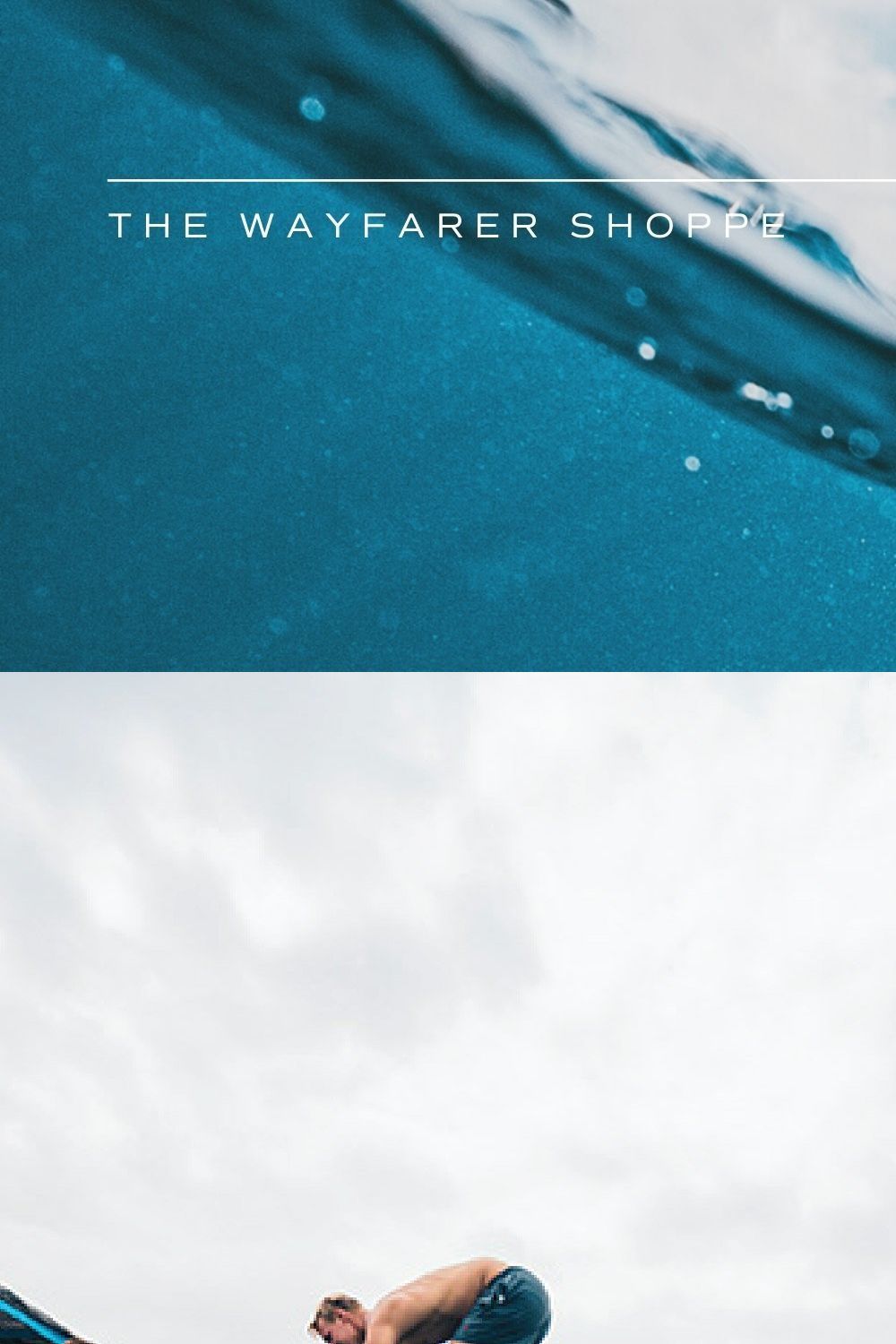 5 Underwater Lightroom Presets pinterest preview image.