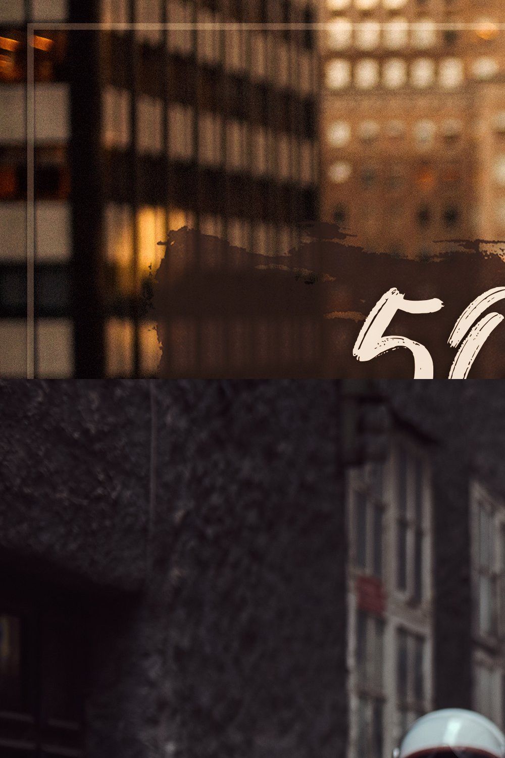 50 City Life LUTs Pack pinterest preview image.