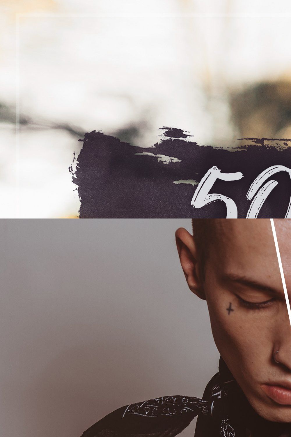 50 Fresh Look LUTs Pack pinterest preview image.