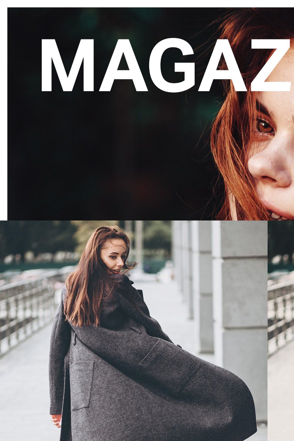 50 Magazine Lightroom Presets & LUTs pinterest preview image.