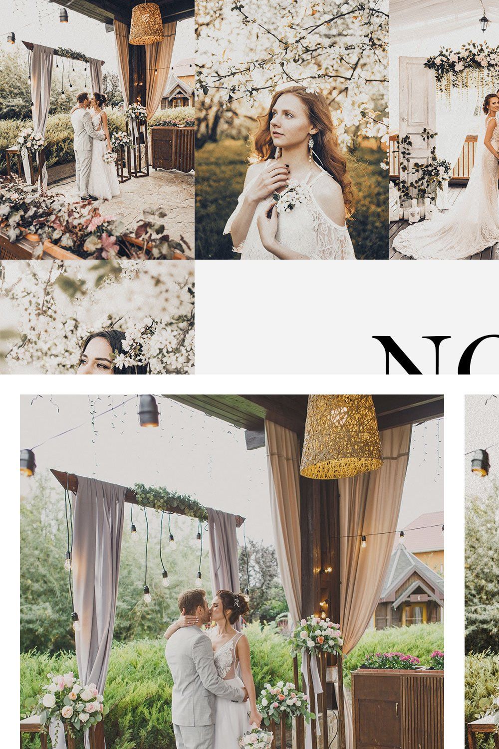 50 Nomad Lightroom Presets and LUTs pinterest preview image.