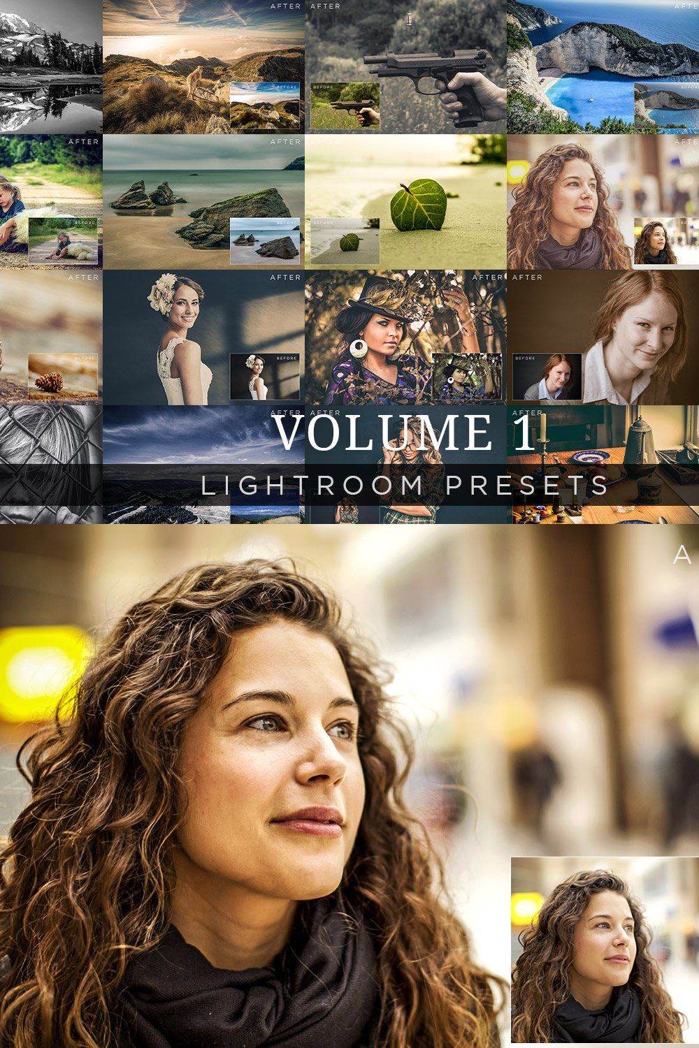 50% Off - 20 Lightroom Presets pinterest preview image.